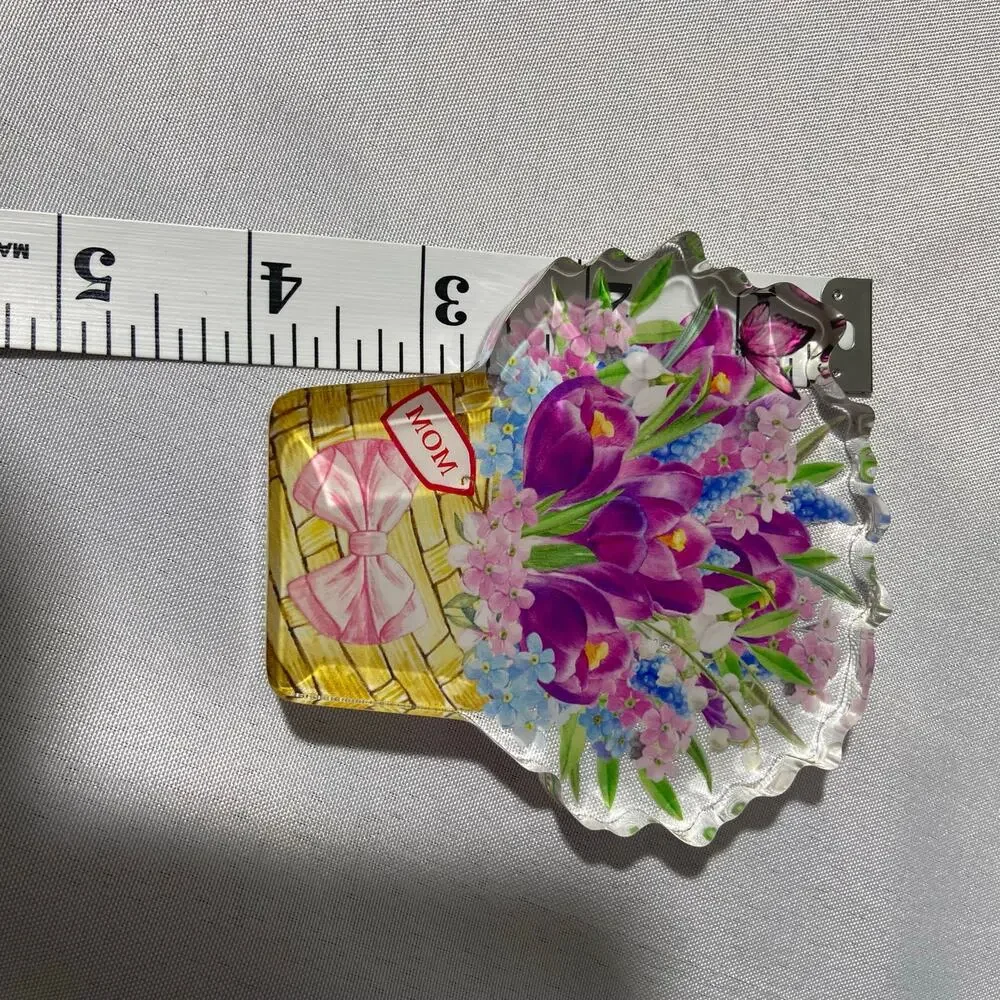 Mother's Day Birthday decorative acrylic floral keepsake plaque